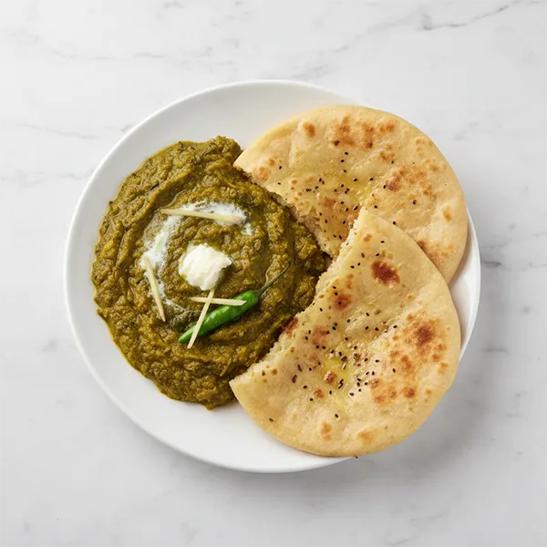 Sarson ka Saag With Kulcha